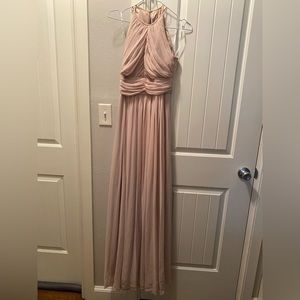 Elegant floor length formal dress in color camo size 2